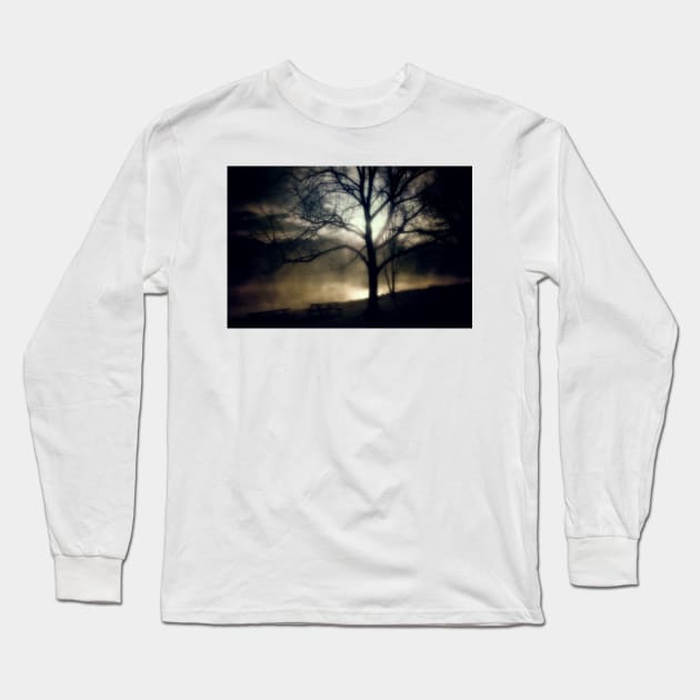 Shadows At Sunrise Long Sleeve T-Shirt by JimDeFazioPhotography